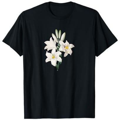 Fleur blanche lys madonna T-Shirt