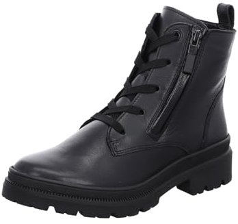 ARA Damen Dover Schnür Boot, SCHWARZ, 37 EU