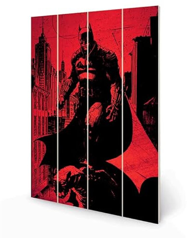 Pyramid International The Batman (Gotham) Wanddekoration aus Holz