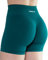 AUROLA Damen Athletic Shorts Hohe Taille Laufshorts Sportlich Kurz Gym Elastische Workout Shorts, Blaugrün, Klein