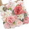 Serwalin Fleurs roses artificielles en soie pour gâteau de mariage, décoration de bouquets de mariée, décoration d'intérieur, centres de table, décoration pour fête prénatale
