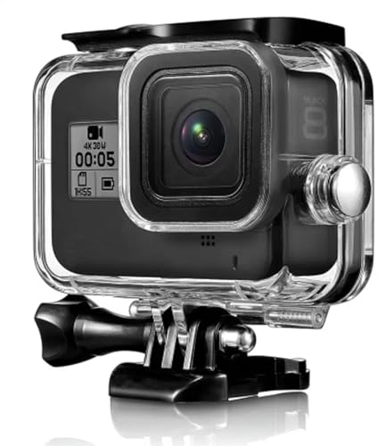 ShipeeKin New Replacement Underwater Waterproof Protective Dive Housing Case Protect Shell for Gopro Hero 8 Camera