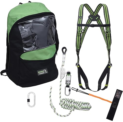 Kratos Safety Absturzsicherung-Set mit Werkzeughalter für PV, Solaranlagenmonteure