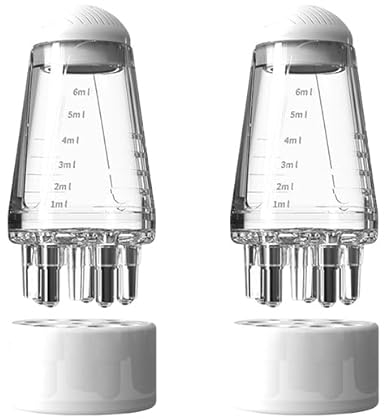 2Pack 2Pack 2 in 1 Haaröl-Applikator und Kopfhaut-Massagegerät Haar-Öl-Applikator Kopfhaut-Massagegerät für Haarwachstum für Haar ätherisches Öl