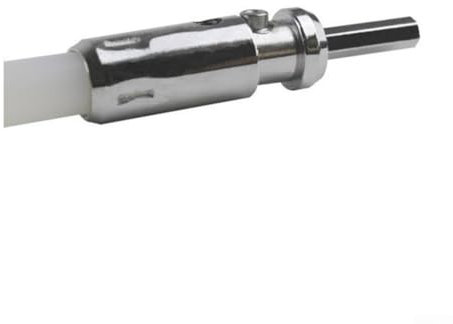 FUBESK Lot de 2 adaptateurs de perceuse, kit de ramonage adapté pour relier une perceuse électrique et une brosse de nettoyage de cheminée