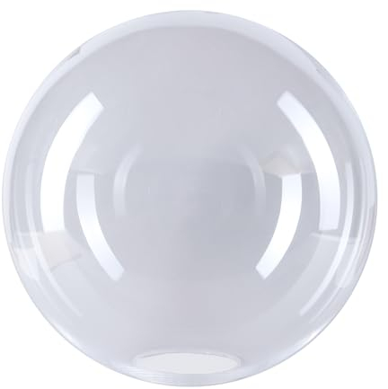 Kugelglas Lampenglas Ersatzglas Ø 150mm Glaskugel Leuchtenglas transparent 40mm Lochmaß Klarglas