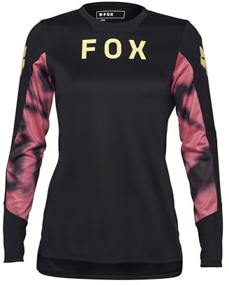 Long Sleeve Cycling Jersey Fox Lady Defend Taunt Black L