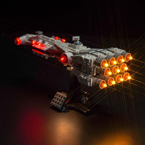 Led Licht Set für Lego 75376 Tantive IV (Kein Lego), Dekorationsbeleuchtungsset für Lego S'tar Wars Tantive IV Kreative Spielzeug