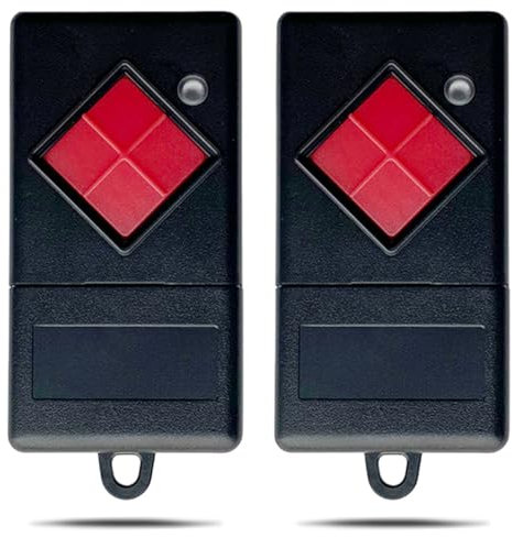 Garagentor Handsender für Dickert MAHS27-04, MAHS27-01, AHS27-02, AHS27-03, AHS27-04, Kompatibel mit Dickert 27,015MHz Dip-Schalter Garagenfernbedienung 2 Stück