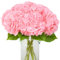 JUSTOYOU Fiori di ortensia artificiali, 3 pezzi, fiori di ortensia realistici a stelo lungo singolo, 40 cm, grande e realistico, bouquet di ortensie finte per matrimoni, casa e feste (fiori di