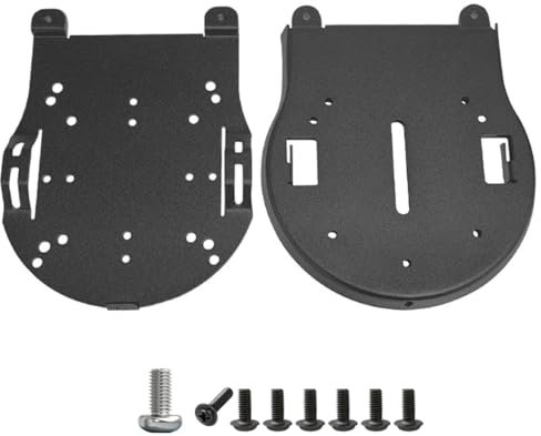 Prisual Professional Ceiling Mount for PTZ Cameras - Universal Fixed Ceiling Bracket with Secure Locking, Compatible with 95% PTZ Camera, Low-Profile Design for Conference Room/Church/Studio (Black)