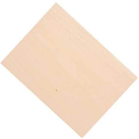 DIYEAH Herstellung Von A4 Lindenholzplatten Unbearbeiteten Holzplatten Gravurrohlingen Doppelseitig