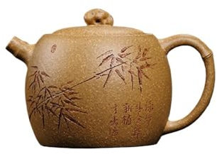 Handgefertigte Teekanne 180ML Handgemachte Lila Ton Teekannen Handgemachte Topf Rohen Erz Abschnitt Schlamm Tee Wasserkocher Zisha Teaset Zubehör Für Aufbrühen von Blättertee