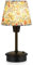EGOBASIC Klein Akku Tischlampe Aufladbar, Tragbare Kabellose Tischlampe mit Dimmer, Touch Dimmbare Lampe für Esstisch Wohnzimmer Schlafzimmer Outdoor Balkon Garten Deko