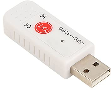 Aumotop USB-Computer-Thermometer, Dual-Temperatursensor für die Temperaturüberwachung in Zuchtbetrieben