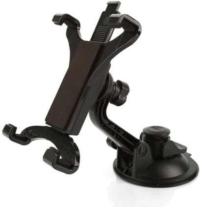DOITOOL Support Tablette Voiture Noir 7-10 Pouces Rotatif 360° pour GPS Tablette 45 Compatible, Accessoire Auto Réglable pour Navigation et Tablette Pc, Support de Navigation Solide