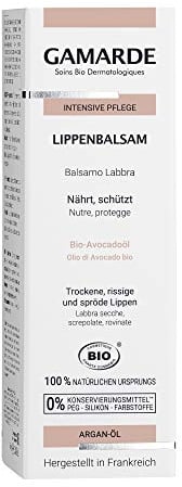 GAMARDE Bio-Kosmetik: Lippenbalsam für geschmeidige Lippen I Lippenpflege Naturkosmetik I Natürlicher Lippenpflegestift I Pflegender Lippenstift I Veganer Lippenbalm I Natürliche Lippenpflege I 10 ml