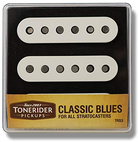 Tonerider TRS3 Classic Blues Stratocaster Tonabnehmer Set, weiß