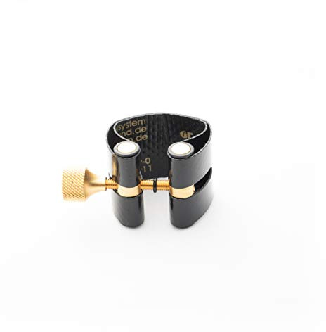 GF-System Blattschraube Small, Gold-Line für Sopransaxophon Ebonit, Eb-Klarinette Boehm