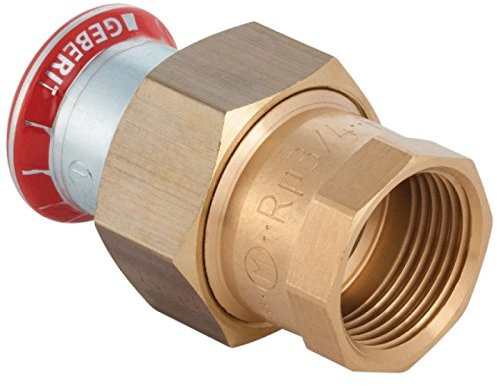 Geberit mapress ace.carbono - Racor transición hembra tuerca laton bronce diámetro 22-3/4'' acero al carbono