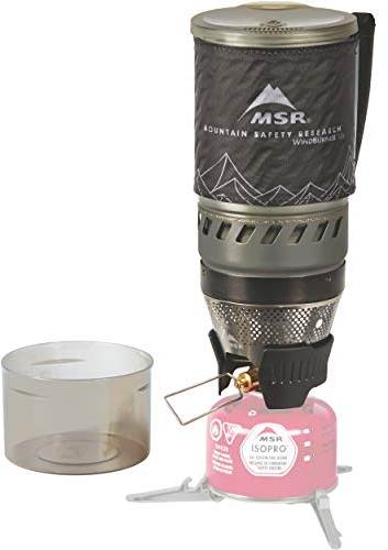 TuristinÄ— viryklÄ— MSR WindBurner Personal Stove System - 1L (juoda)