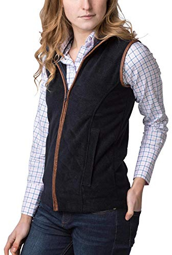 Rydale Ladies Harpham Fleece Bodywarmer Navy