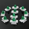 C-FUNN 10Pcs Voiture Porte Bosse Bande Attache Clips Côté Extérieur Trim Moulage pour BMW E36
