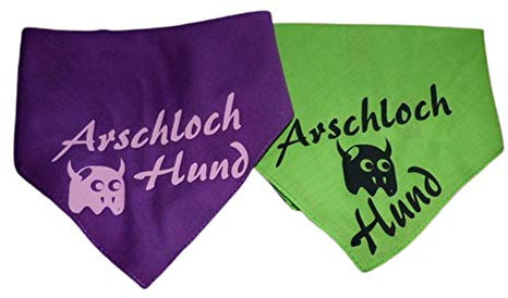 Hundehalstuch Arschlochund