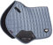 LeMieux Satin Close Contact Square Ice Blue Schabracke, Eisblaues Loire-Memory-Quadrat, L