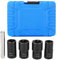 Gorgeri Carbon Steel 5Pcs Twist Socket Set Radmutter Bolt Extractor Entferner 17mm 19mm 21mm 22mm Buchse