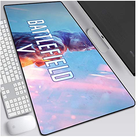 IGIRC Mouse Mat Battlefield 5 Speed Gaming Mouse Pad | XXL Mousepad |900 x 400mm Large Size| 3mm-Thick Base | Perfect precision and speed, P