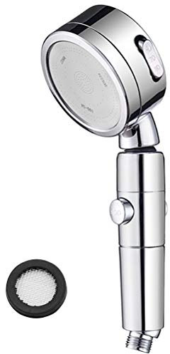 Shower Head, High Pressure Filtration Water Headshower 3 Modes Handheld Showerhead with Filter, ON/Off Pause Control Button