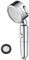 Shower Head, High Pressure Filtration Water Headshower 3 Modes Handheld Showerhead with Filter, ON/Off Pause Control Button