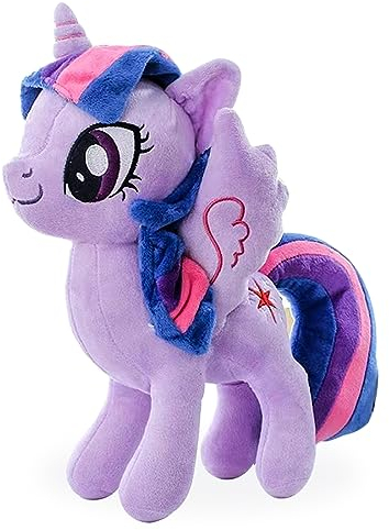 Zaloife Pferd Plüschtier, Stofftier Pony Regenbogen 20cm, Kuscheltier Pferd Plush, Lila Pferd Lustiges Plüsch Puppe Geschenk für Kinder