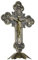 PiniceCore Wand Kreuz Kruzifix Messing Jesus Christus Altar Kreuz Jesus Kreuz 21 cm