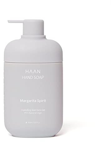 HAAN - Handseife wiederaufladbar, feuchtigkeitsspendend, 95% natürliche Inhaltsstoffe, Aloe Vera und Präbiotika. Margarita Spirit