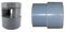 Regiplast AM100 Aérateur à Membrane ø 100-110 mm Gris & RCG Manchon raccordement ø 93/100 x 113 mm Gris