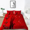 Bettwäsche Set 200x220 cm Geschenk Zum Valentinstag Bettbezug Microfaser 3D Bettwäscheset Jugendliche Deckenbezug King Size Bettgarnitur Paare Set Reißverschluss