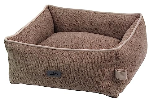 Nobby 61920 Komfortbett eckig LINOU braun L x B x H: 60 x 48 x 19 cm