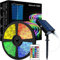 MIWATT 5050 RGB 10m Bande lumineuse solaire avec changement de couleur automatique, IP67 étanche, Barre lumineuse pour toiture, patio, arbre, Noël, mariage et décoration de piscine.