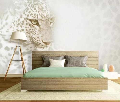 Hintergrund Wandbilder 3D-Tier-Leoparden-Tapeten-Wandbilder, 150 x 105 cmWandaufkleber Kinderzimmer Wandsticker Wohnzimmer Sticker Hintergrund Wandbilder