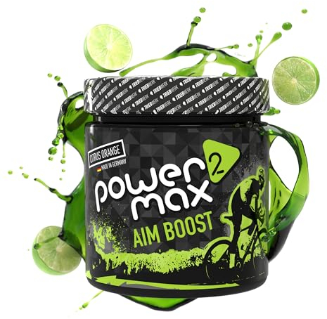 Aim Boost by Triebwerk, Gaming Booster, 400g, 40 Portionen, 200mg Koffein, L-Theanin, quasi zuckerfrei, mit Vitaminen