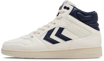 hummel St Power Play Mid Pl Sneaker Weiß Weiss, 43 Unisex