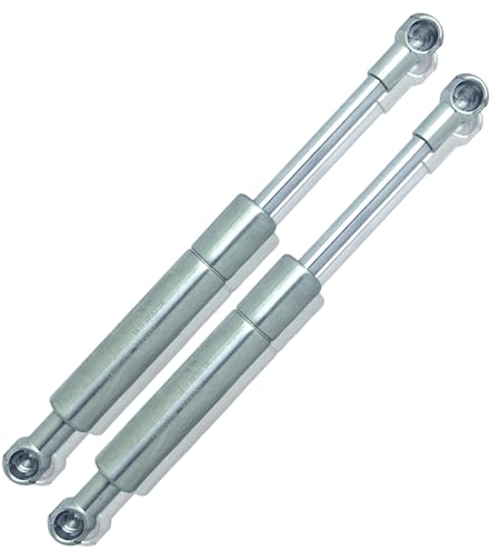 2x RhedexX® Gasdruckfeder Ersatz für KESSEBÖHMER LIFT-O-MAT 195mm 80N Edelstahl V4A 316L (80 N - Edelstahl 316L)