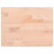 vidaXL Tabla de Cortar, Tabla de Servicio, Tabla de Queso Aperitivos Bocadillos, Utensilio de Cocina, Madera Maciza de Haya 40x30x4 cm