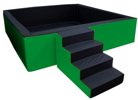 GoldenGroup Piscina de bolas para bebé, 250 x 250 cm, juguete para bebé, XXL, piscina grande, zona de juegos interior, piscina de bolas para niños, piscina de bolas cuadrada de espuma, piscina de