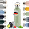 Blumtal Thermosflasche 750ml - doppelwandige Trinkflasche Edelstahl 750ml - Isolierflasche 750ml BPA frei - Edelstahl Trinkflasche/Teeflasche - Trinkflasche Thermo 750ml - Sportflasche - Summer Green