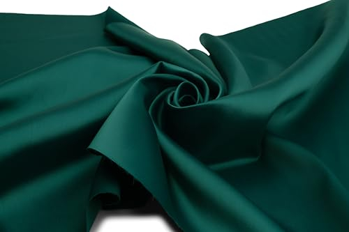 Satin dick mit Elasthan, Dekostoff, 50 x 150 cm (Maritim)