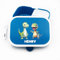 Geschenkfreude Personalisierte Campus Bento Box Brotdose für Mepal Dinosaurier Kinder - Lunchbox Kinder mit Trennwand Name, Kindergarten, Schule - Alles für den Schulanfang - Brotdose mit Namen