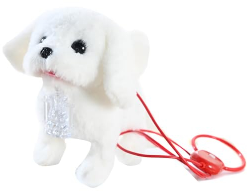 LICHENGTAI Elektronisches Haustier Hund Plüschtier Spielzeug, Kinder Interaktives Haustierhund mit Bellen/Wagging Tail/Talking, Interaktives Spielzeug Haustier Hund für Kleinkinder Mädchen Junge 3+